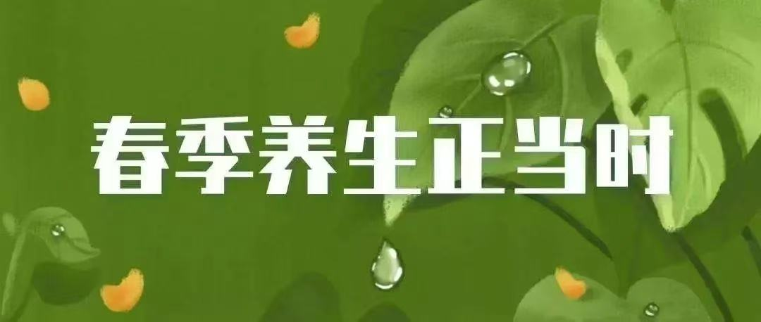 中医春季健康养生讲座，与你共赴春天之约！