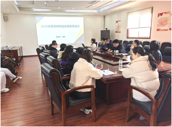 强化精麻药品管理 筑牢医疗安全防线 ——我院组织开展精麻药品专题培训会